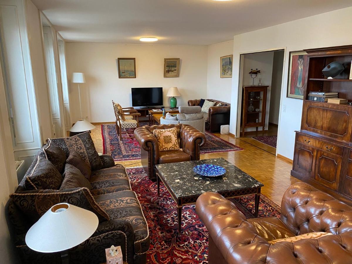 Geneve, Plein Centre,Belle Vue Lac, Splendide Et Grand Appartement ภายนอก รูปภาพ